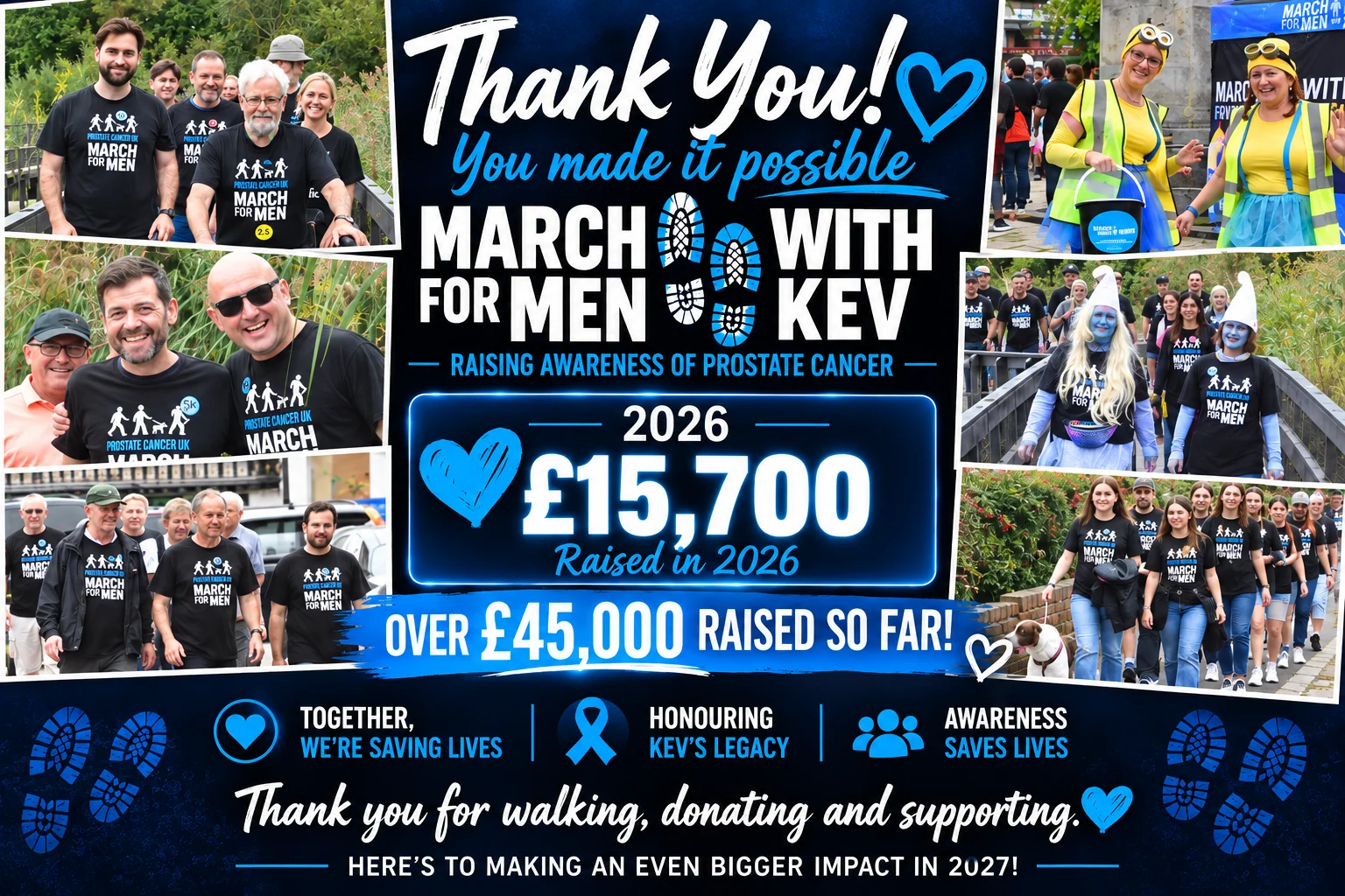 March for Men with Kev 2026
